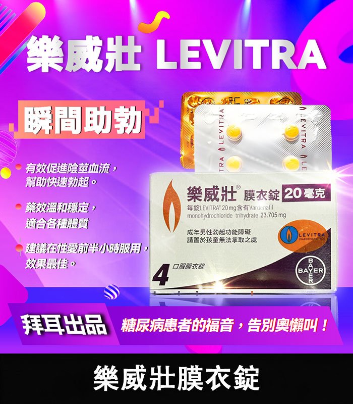 樂威壯-Levitra