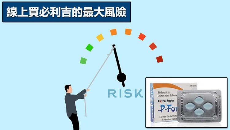 線上買必利吉的最大風險